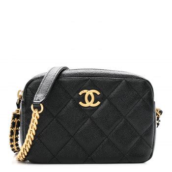 chain melody chanel|CHANEL Shiny Caviar Quilted Chain Melody Camera .